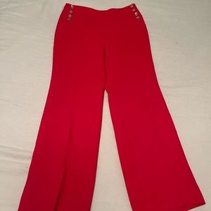 White House Black Market Red Pants Size 6R